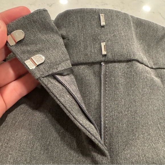 New York & Company 7th Avenue Gray Bottoms Slacks Dress Pants Women’s 12 Tall - Picture 3 of 14